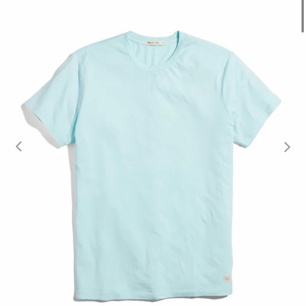 Marine Layer Medium Aqua Shirt